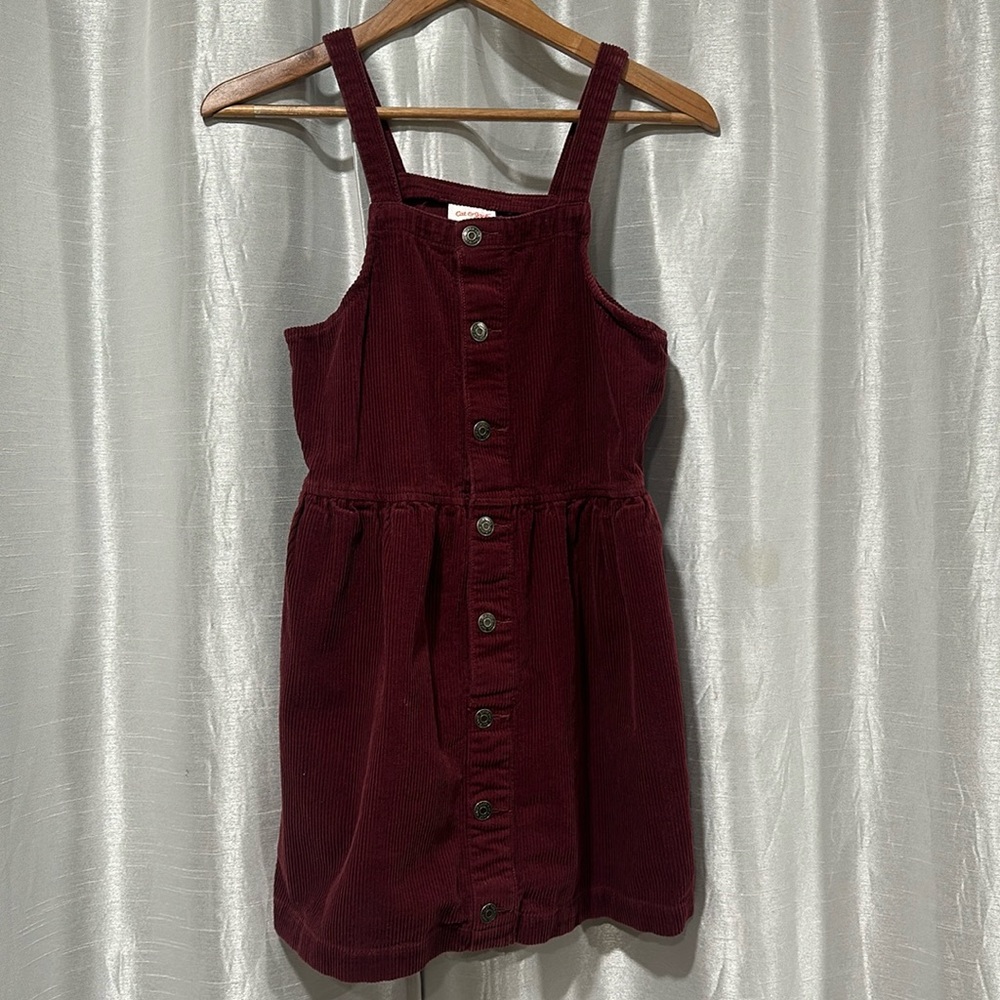 Girls Corduroy skirt overall